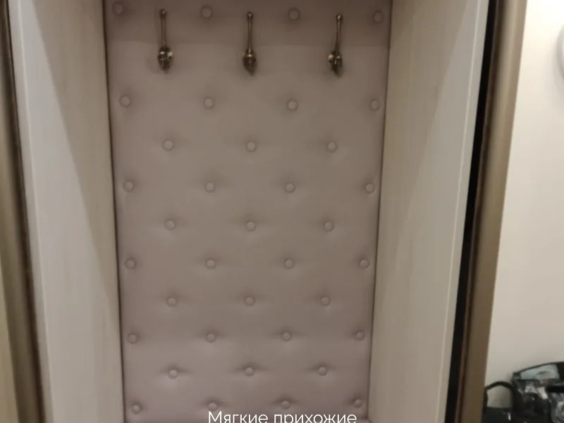 Прихожая с мягкой панелью