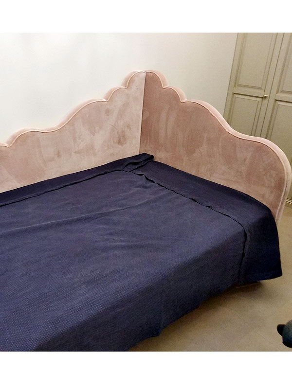 Мягкая кровать мк17